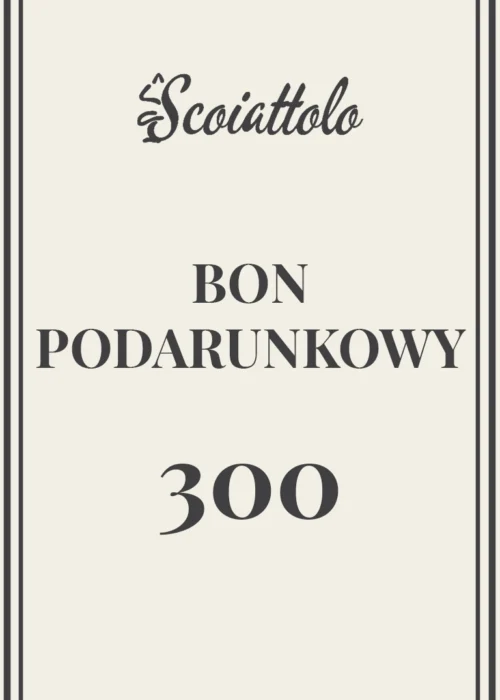 Scoiattolo Gift Voucher - PLN 300