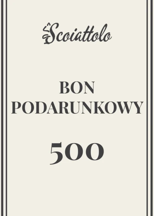 Scoiattolo Gift Voucher - PLN 500