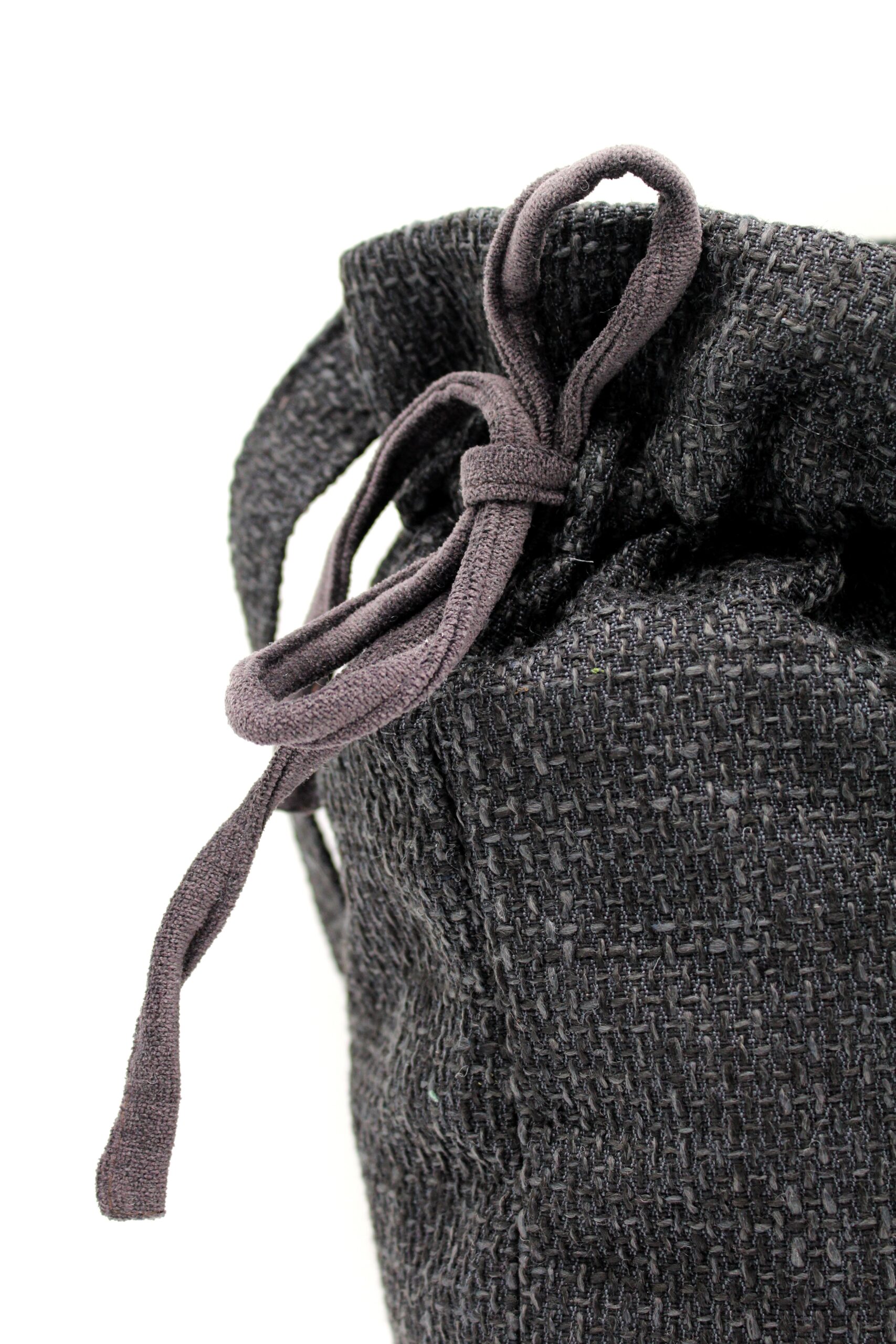 Handmade shoulder bag, dark graphite - Image 3