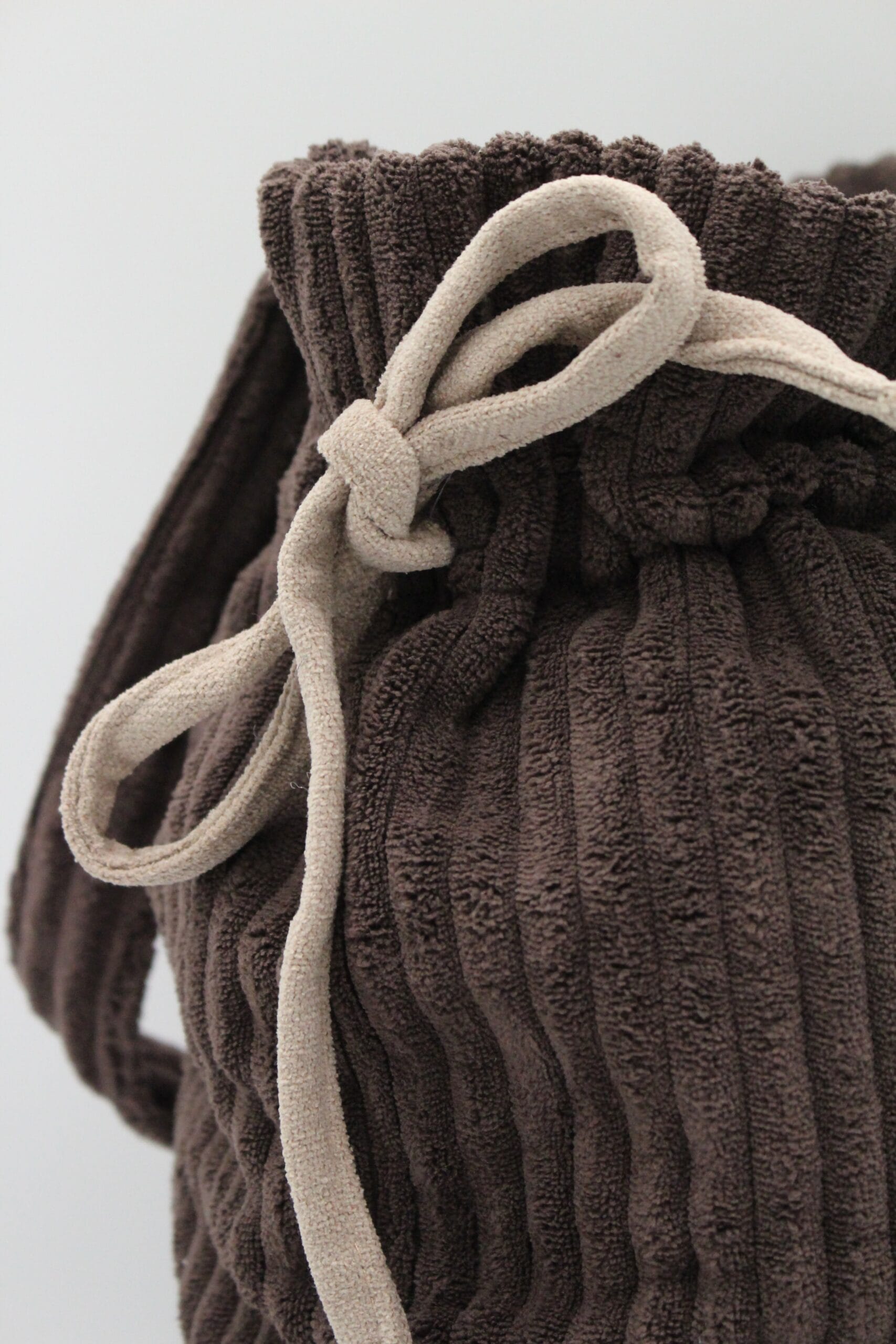 Torba handmade sztruksowa brązowa 3 Torba handmade sztruksowa brązowa - obrazek 3