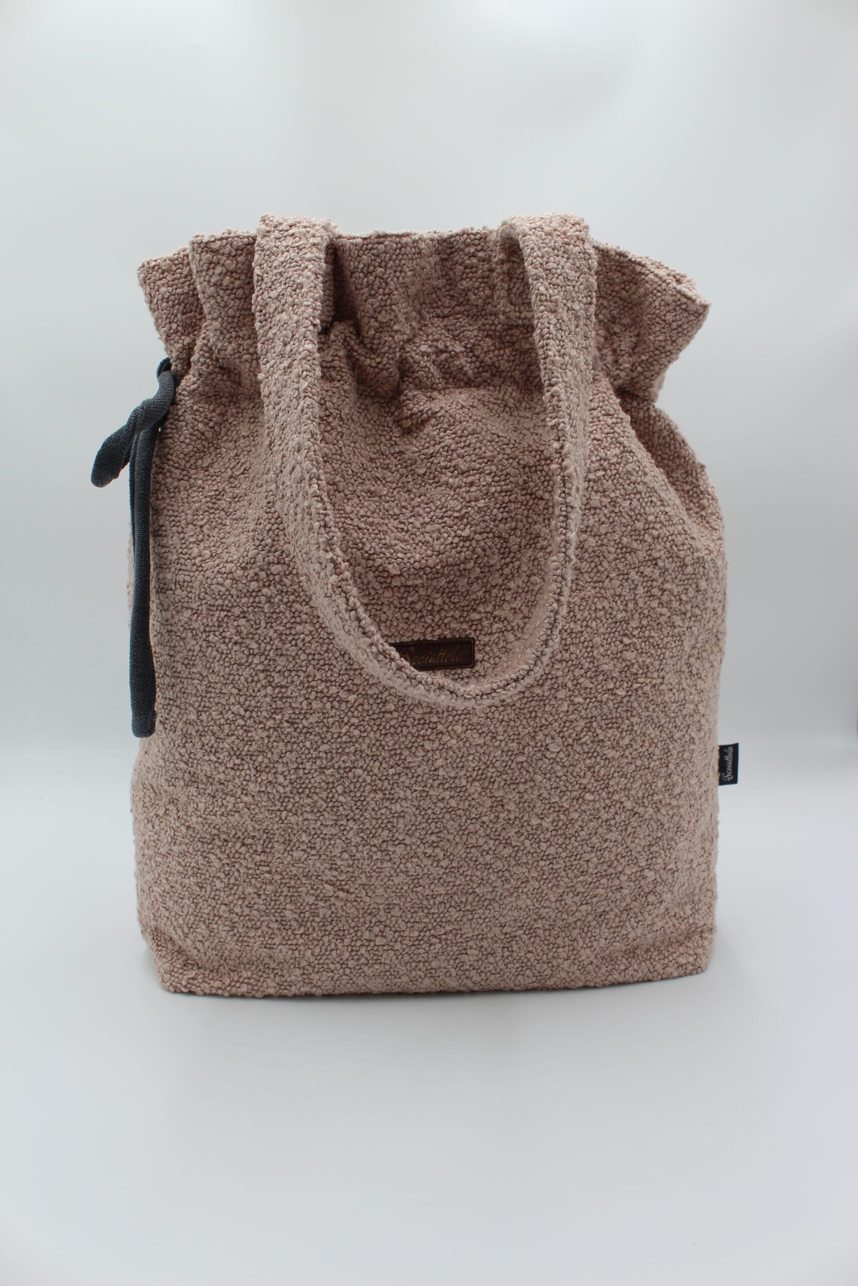 Pudrowo różowa torba shopper 1 Pudrowo różowa torba shopper